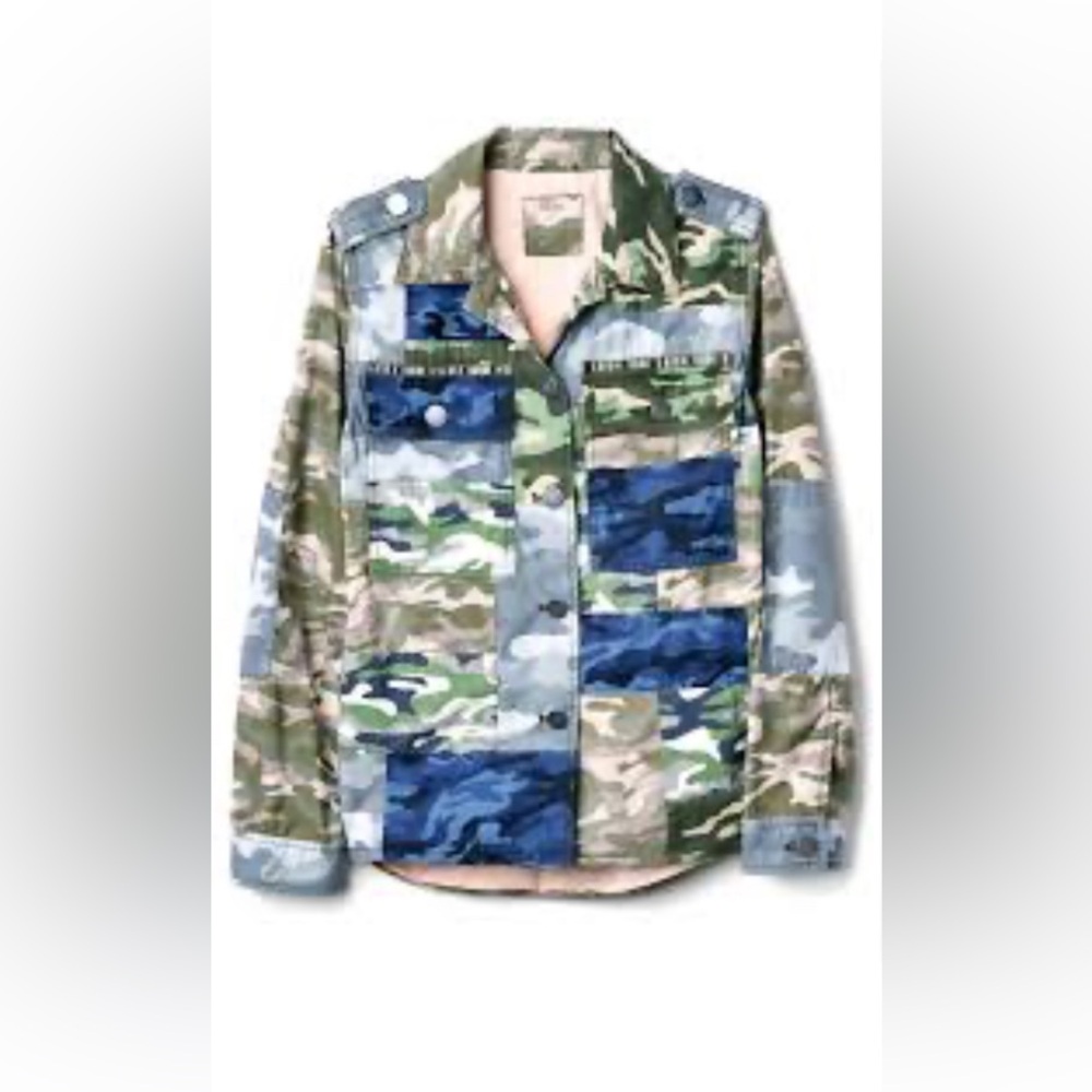 Gap Patch Camo Utility Jacket - image 1